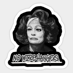 No Wire Hangers! Sticker